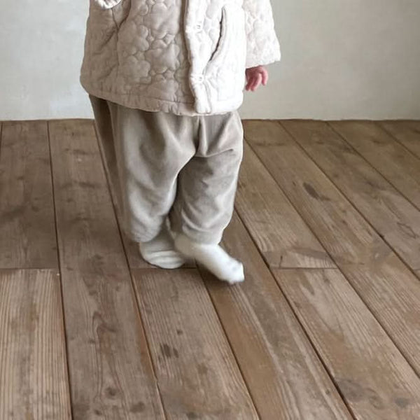 Kids Bella Warm Pull-On Pants (3m-5y) - Beige