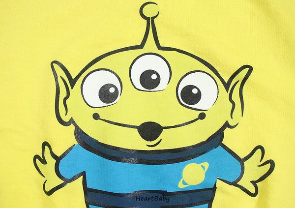 Toddler Toy Story Sweatshirt (1-5y) - Yellow Alien - AT NOON STORE
