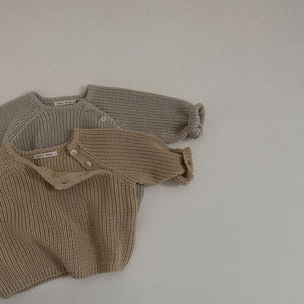 Toddler Raglan Sweater Knit Top (3-36m) - 2 Colors