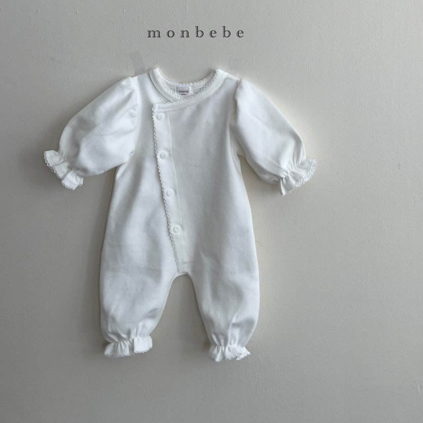 Baby Monbebe Glory Jumpsuit (0-6m) - 2 Colors - AT NOON STORE