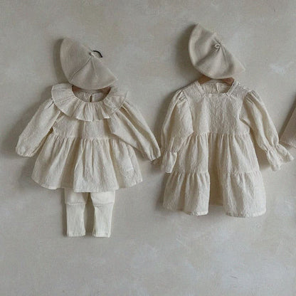 Girls Aosta Ruffle Collar Blouse (3m-5y) - 3 Colors - AT NOON STORE