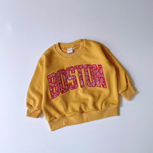 Kids Boston Sweatshirt (2-5y) - 3 Colors - AT NOON STORE