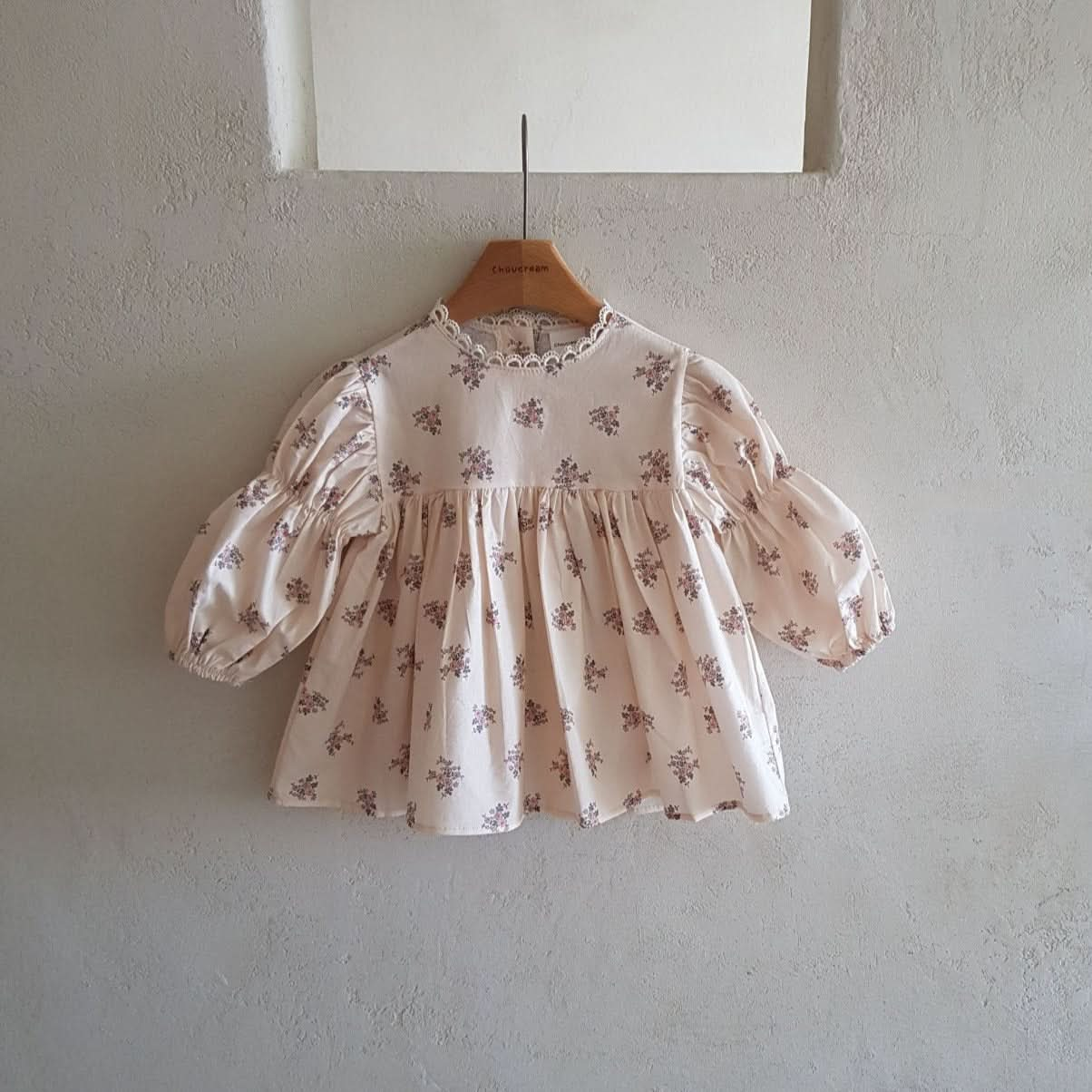 Floral print lace discount sweater