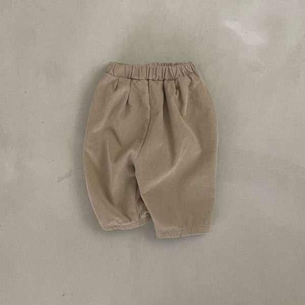Kids Bella Warm Pull-On Pants (3m-5y) - Beige