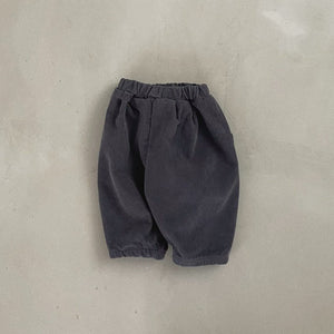 Kids Bella Warm Pull-On Pants (3m-5y) -Blue Grey - AT NOON STORE