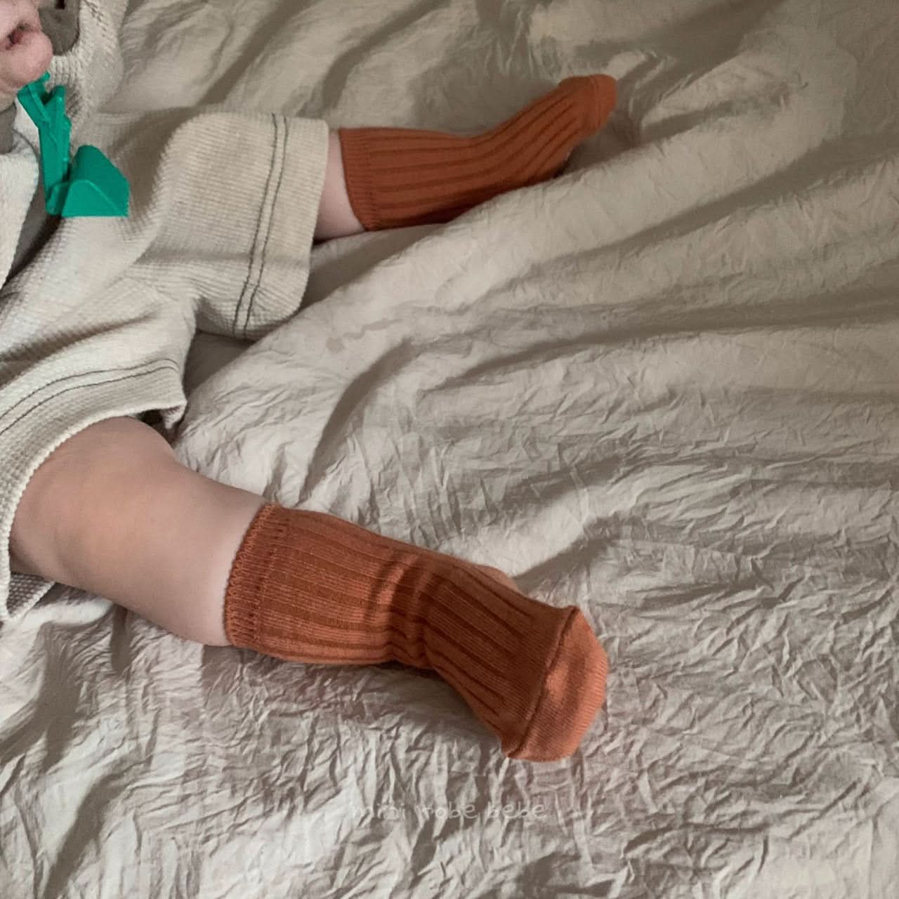 Kids 5pk Pistachio Socks (3m - 5y) kids outfit