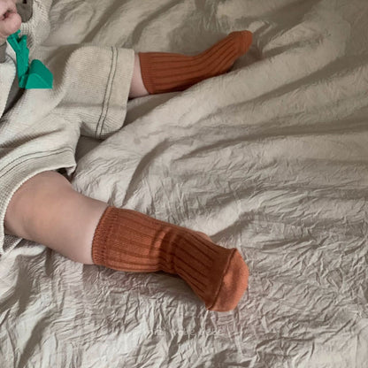 Kids 5pk Pistachio Socks (3m - 5y) kids outfit