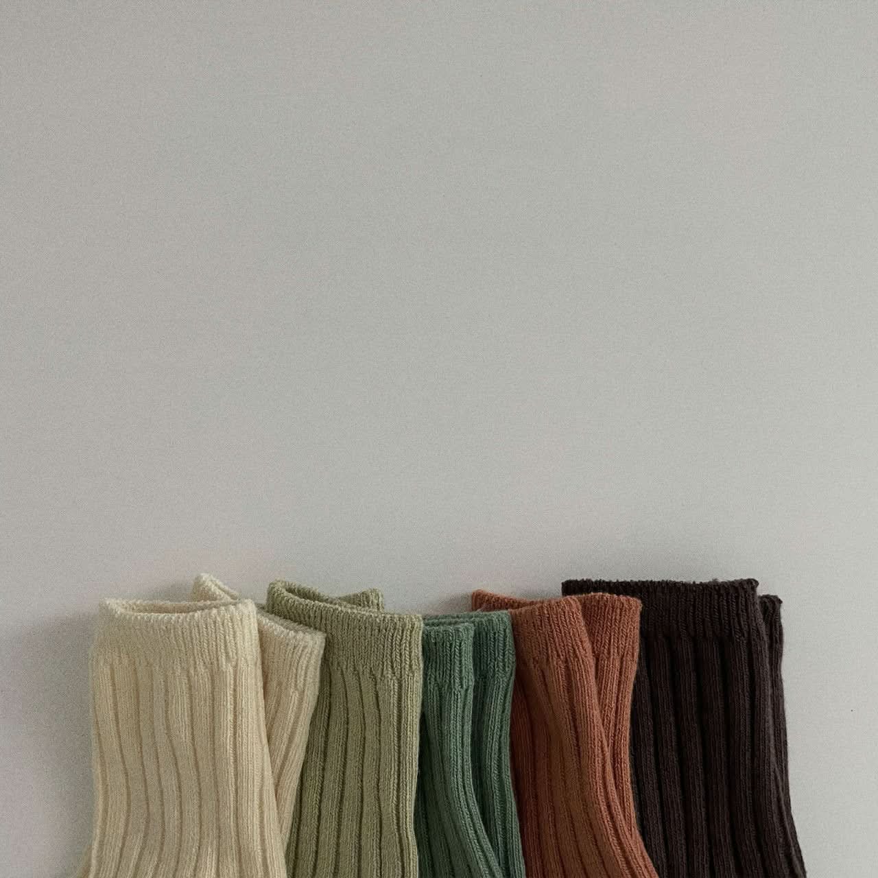 Kids 5pk Pistachio Socks (3m - 5y) kids outfit
