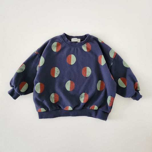 Kids Balloon Print Sweatshirt (1 - 5y) - 2 Colors kids outfit