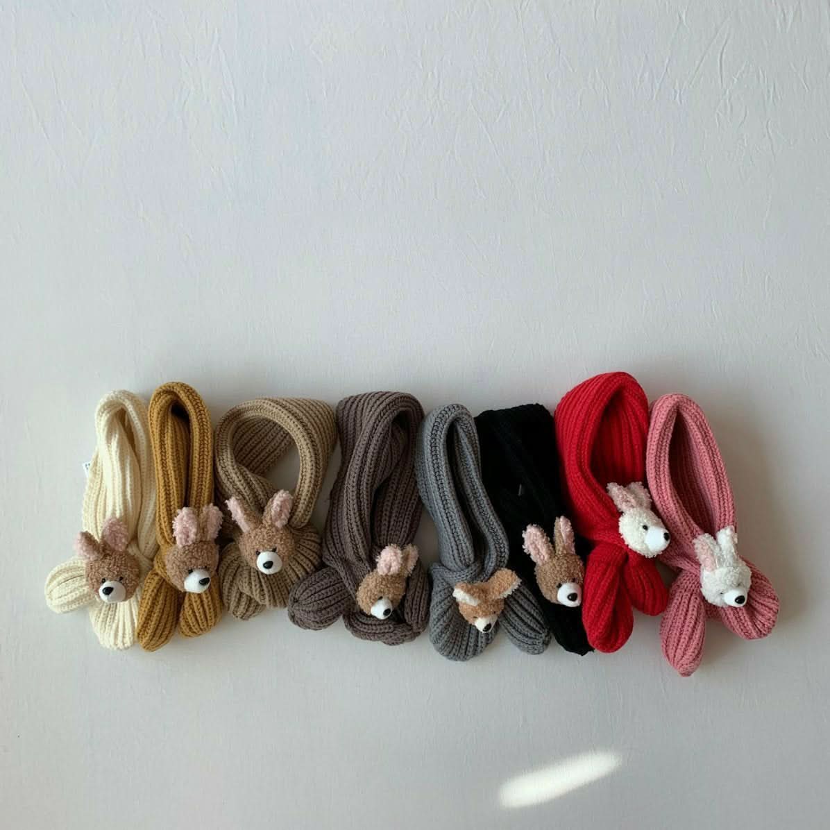 Kids Bunny Scarf ( 1 - 4y) - Black kids outfit