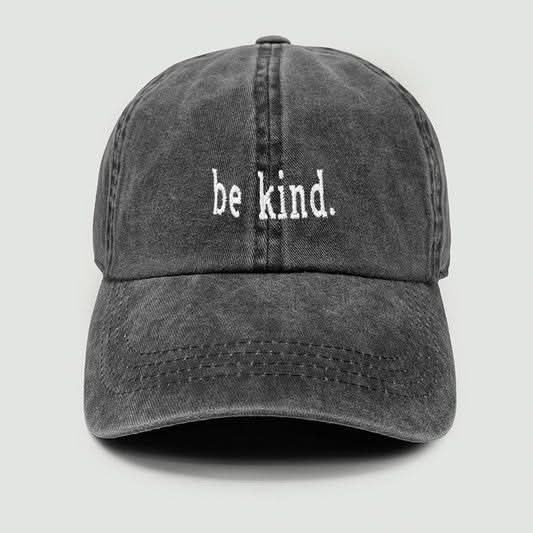 MAMA Be Kind Baseball Cap - Black kids outfit