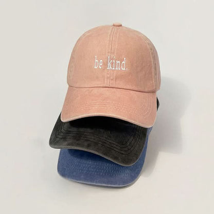MAMA Be Kind Baseball Cap - Dusty Pink kids outfit