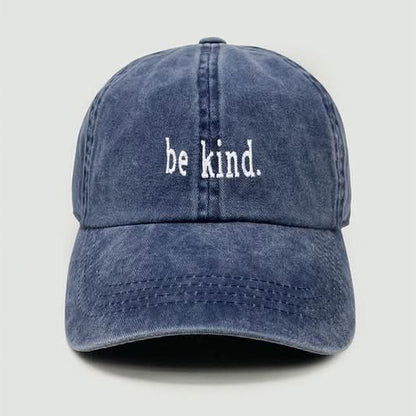 MAMA Be Kind Baseball Cap - Navy kids outfit