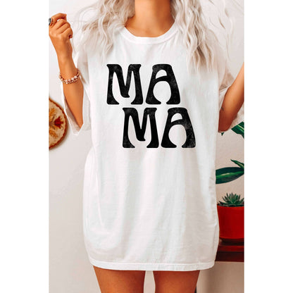 MAMA Graphic Tee - White kids outfit