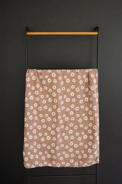 Mebie Daisy Dream Muslin Swaddle Blanket kids outfit