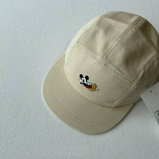 Mickey Mouse Camper Cap (2 - 6y) - Beige kids outfit