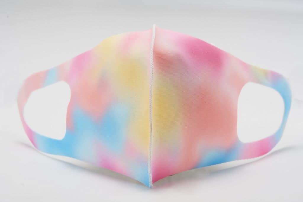 Moms Washable Tie Dye Face Mask - Orange kids outfit