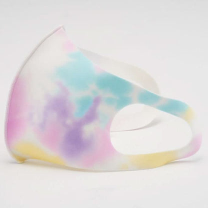 Moms Washable Tie Dye Face Mask - White/Purple kids outfit