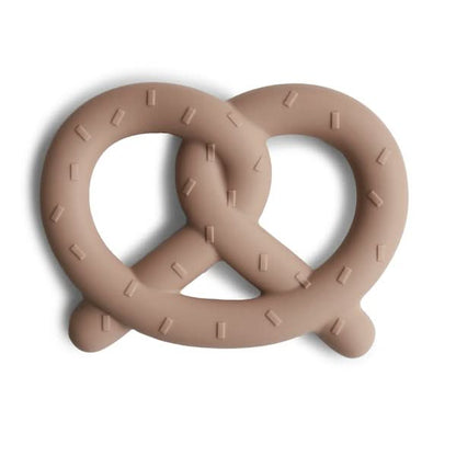 Mushie Pretzel Teether (Natural) kids outfit