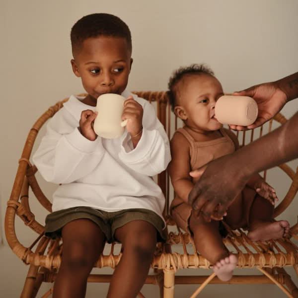 Mushie SILICONE SIPPY CUP (TRADEWINDS) kids outfit
