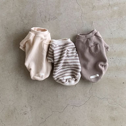 Pet Patch Pocket Sweatshirt (s,m,l) - 2 Colors kids outfit