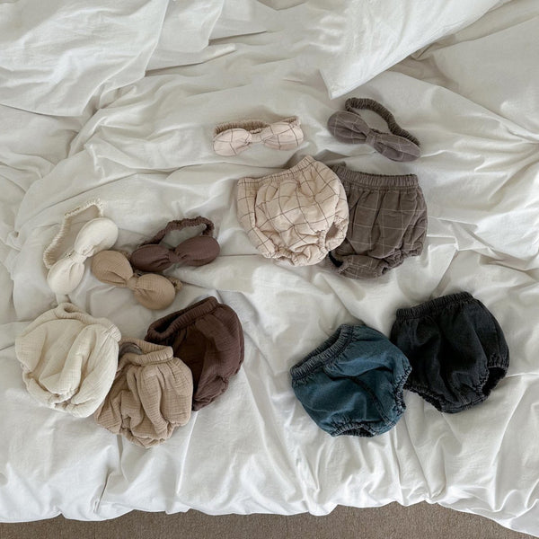 Baby Anggo Warm Padded Bloomer Shorts (3-18m) - 7 Colors
