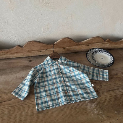 Toddler Lala Spring Flannel Shirt (1 - 5y) - 2 Colors kids outfit
