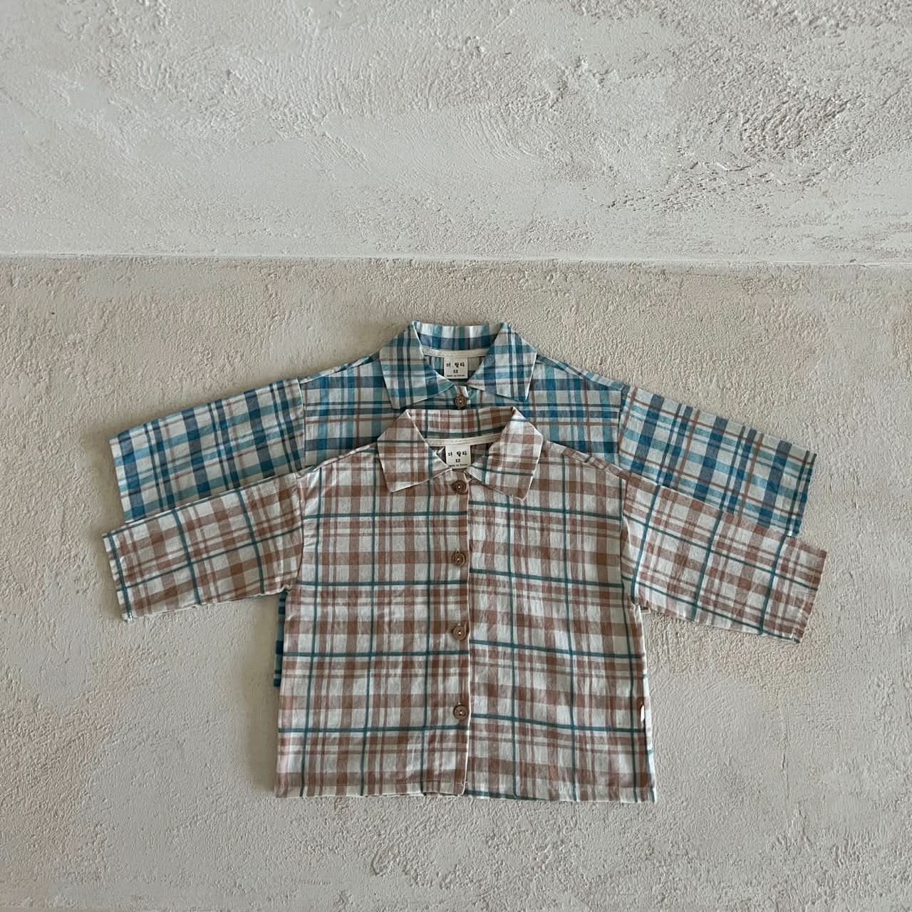 Toddler Lala Spring Flannel Shirt (1 - 5y) - 2 Colors kids outfit