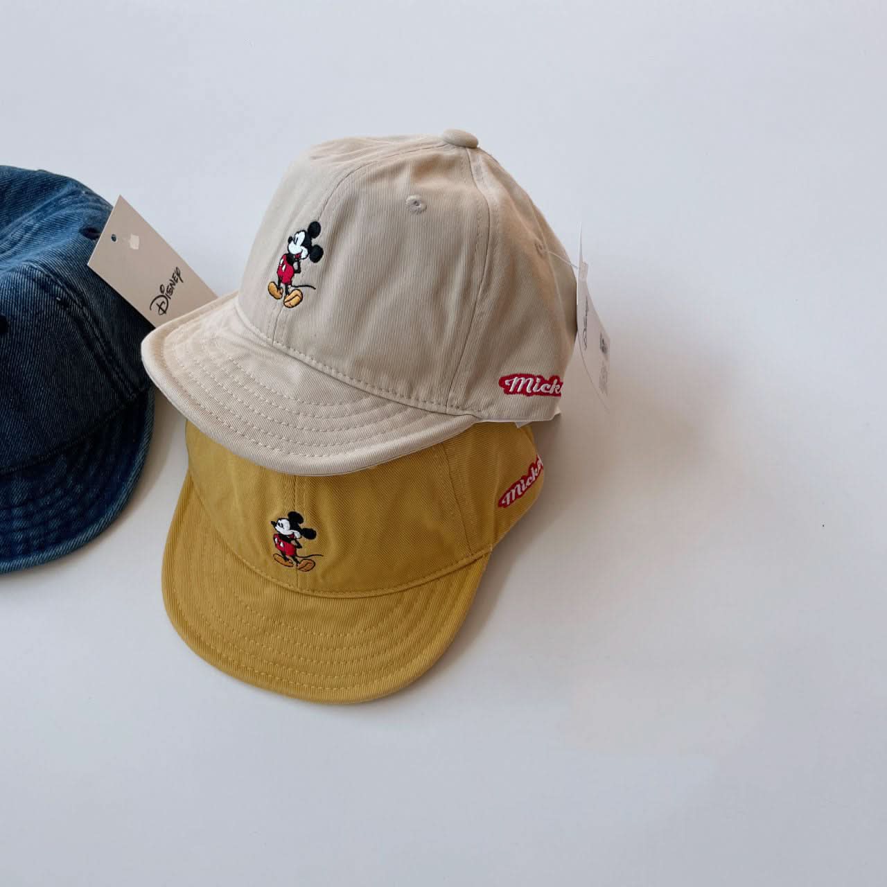 Toddler Mickey Mouse Soft Brim Cap (1 - 3y) - 7 Colors kids outfit
