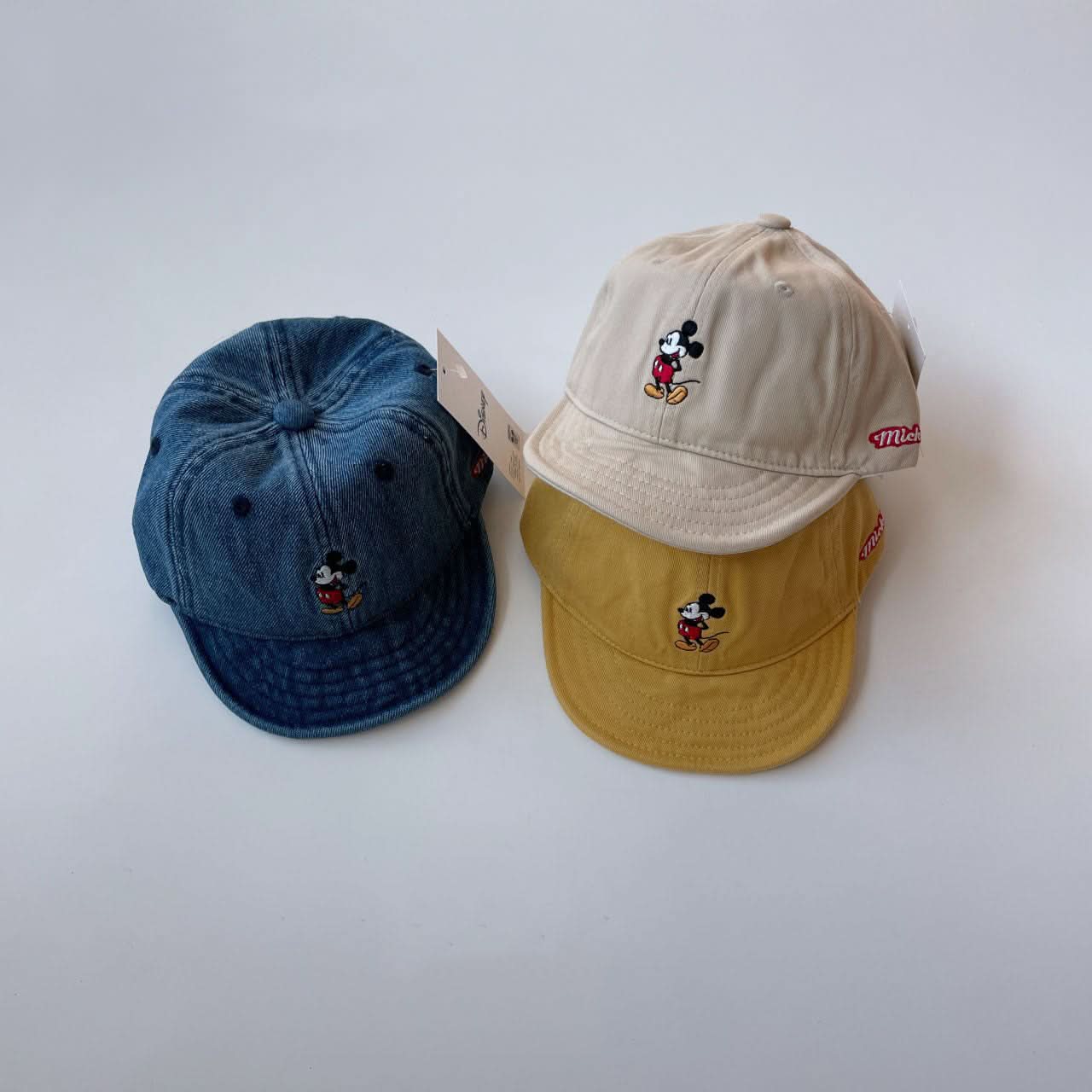 Toddler Mickey Mouse Soft Brim Cap (1 - 3y) - 7 Colors kids outfit