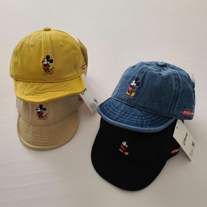 Toddler Mickey Mouse Soft Brim Cap (1 - 3y) - 7 Colors kids outfit