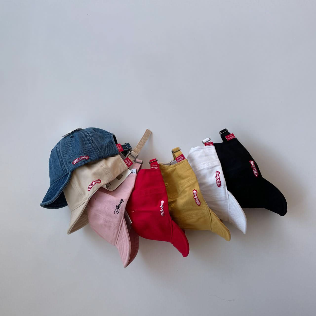 Toddler Mickey Mouse Soft Brim Cap (1 - 3y) - 7 Colors kids outfit
