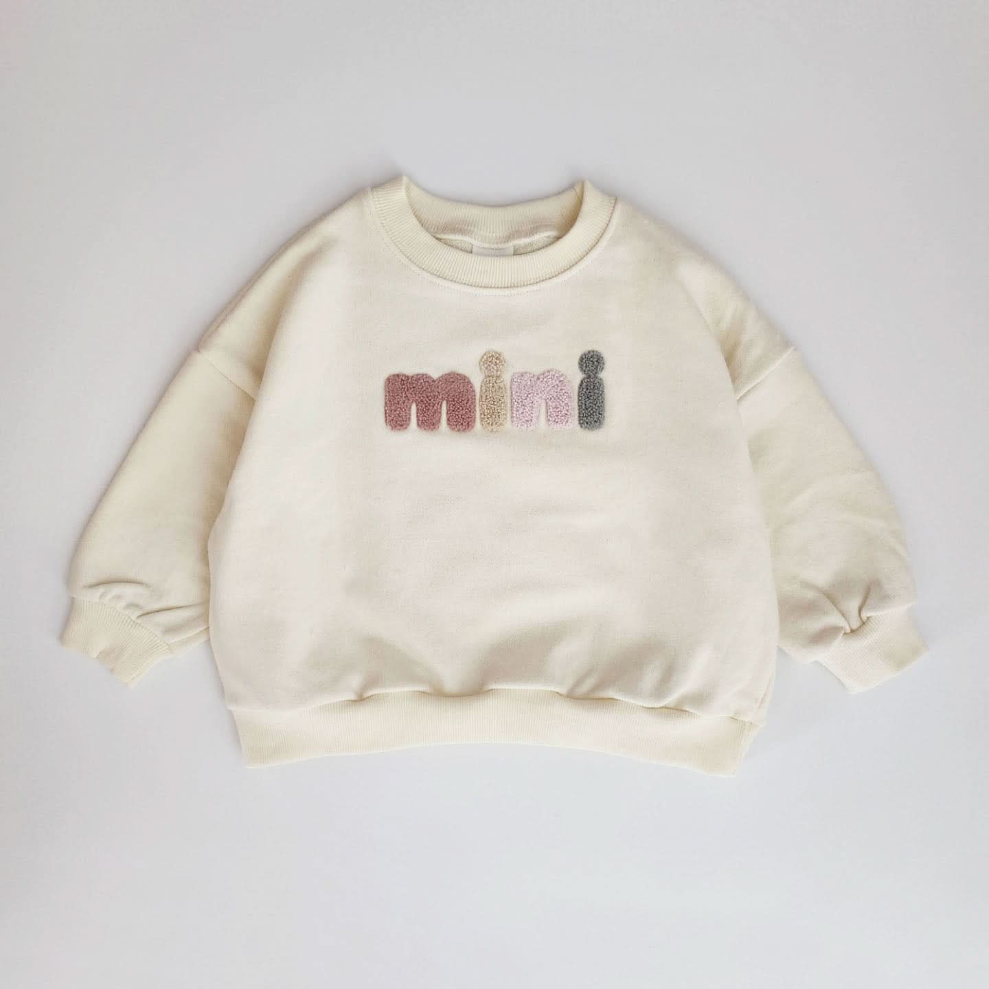 Toddler Mini Sweatshirt (1 - 4y) - Ivory kids outfit