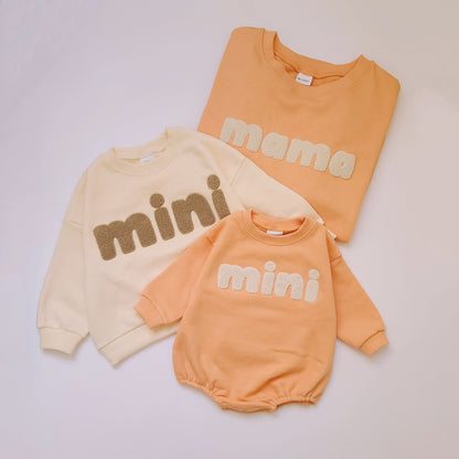 Toddler Mini Sweatshirt (1 - 5y) - Cream kids outfit