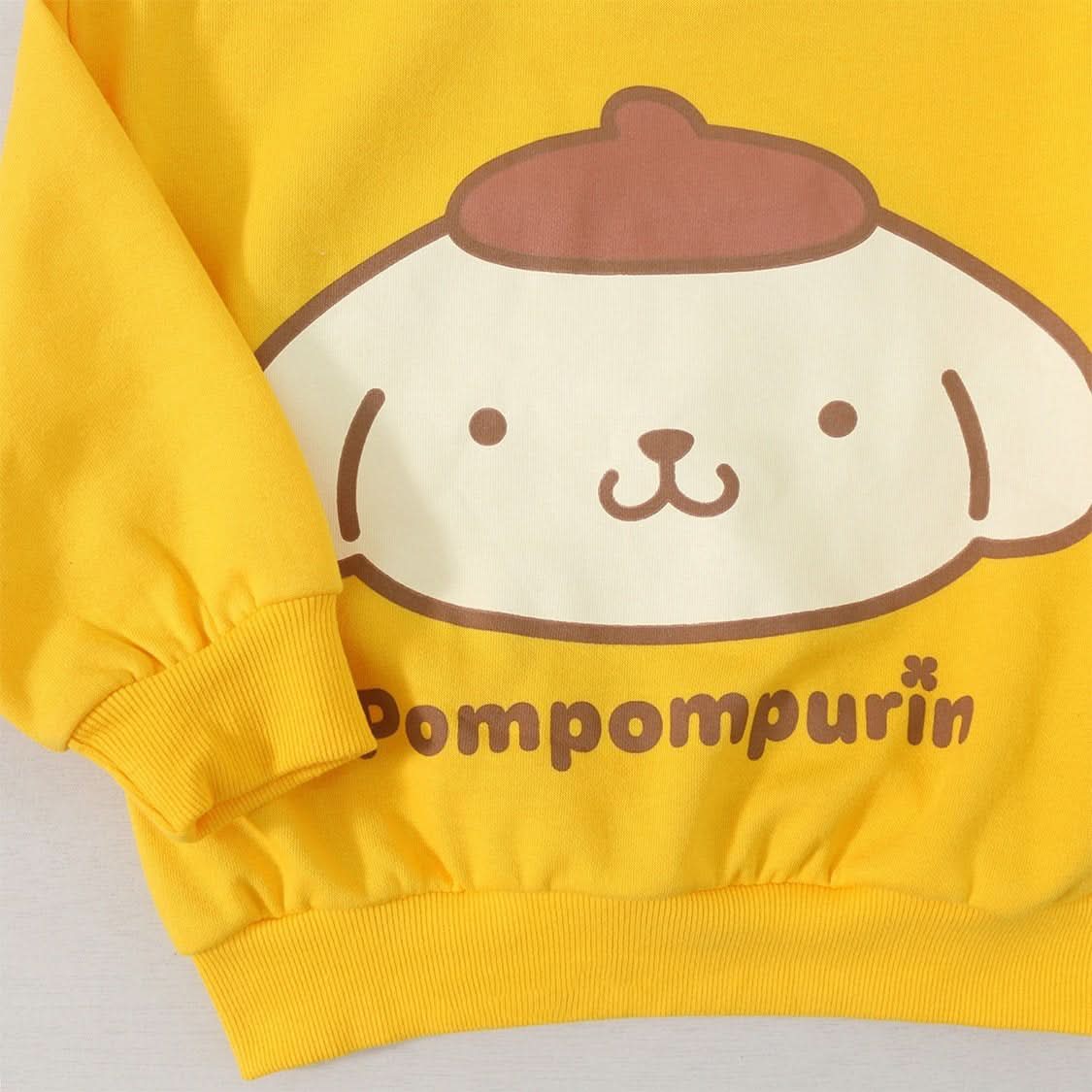 Toddler Sanrio Sweatshirt and Shorts Set (1 - 5y) - Yellow kids outfit