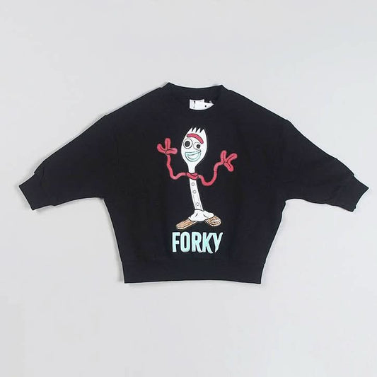 Toddler Toy Story Sweatshirt (1 - 5y) - Black Forky kids outfit