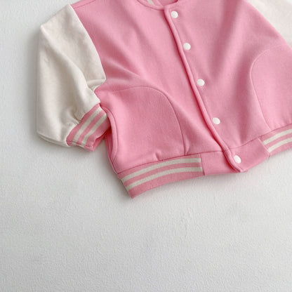 Toddler Varsity Jacket (1 - 5y) - 2 Colors kids outfit