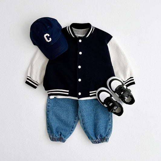 Toddler Varsity Jacket (1 - 5y) - 2 Colors kids outfit