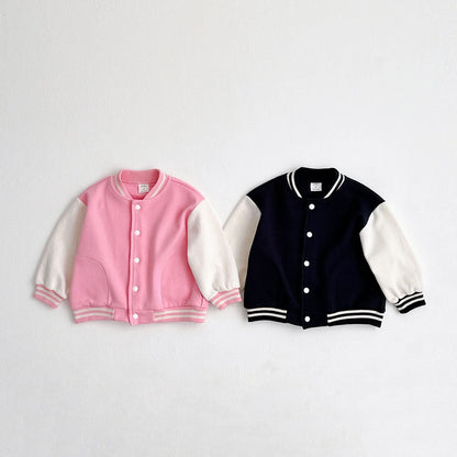 Toddler Varsity Jacket (1 - 5y) - 2 Colors kids outfit